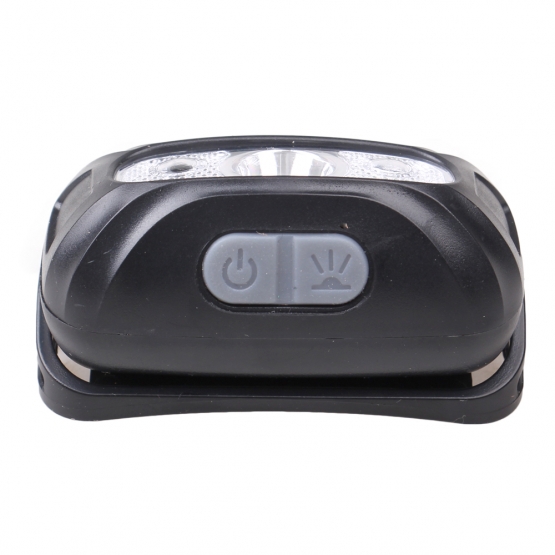 Outdoorová LED čelovka čierna