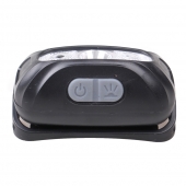 Outdoorová LED čelovka čierna