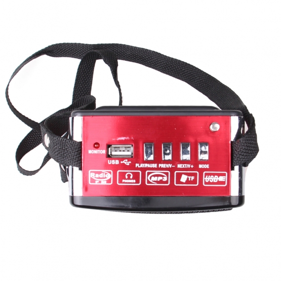 Prenosné rádio YG-901UAT červené