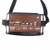 Prenosné rádio YG-901UAT hnedé