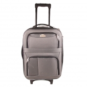 Sada 3 látkových kufrov šedá 4