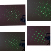 Mini laserový projektor hviezd