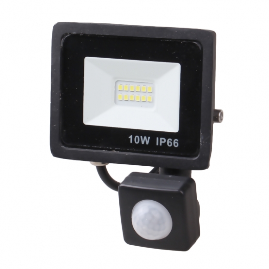 LED reflektor s pohybovým čidlom 10 W IP66