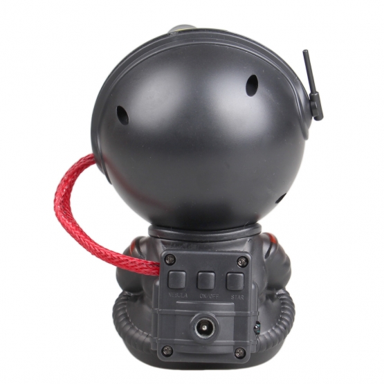 LED projektor nočná obloha astronaut čierny