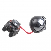 LED projektor nočná obloha astronaut čierny