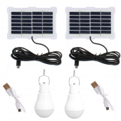 Súprava 2 kusov solárnych žiaroviek 20 W