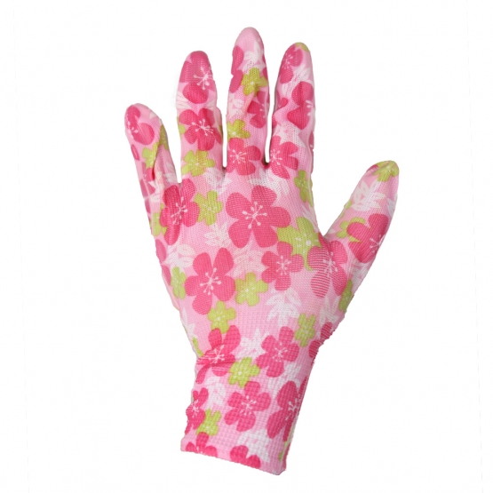 Záhradné rukavice 12 párov mix