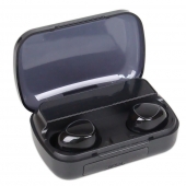 Bezdrôtové slúchadlá s powerbankou M10 čierne