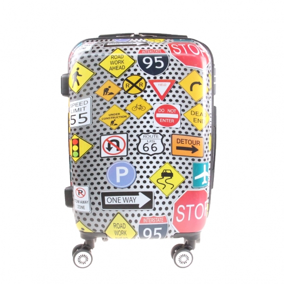 Súprava 3 kufrov škrupinových LP22 (dopravné značky)