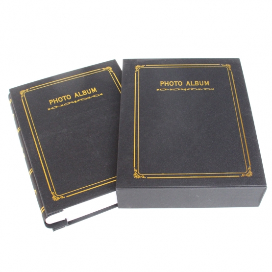 Fotoalbum na 200 fotografií čiernej typ A