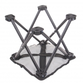 Stolička skladacia rybárska tmavý maskáč