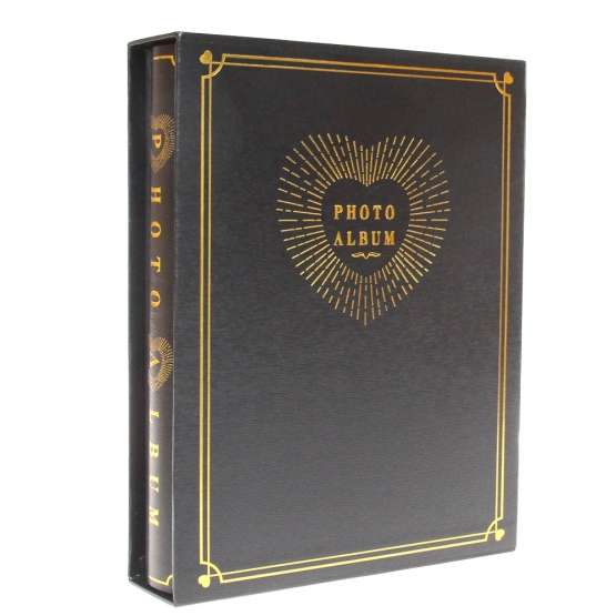 Fotoalbum na 200 fotografií čiernej typ F