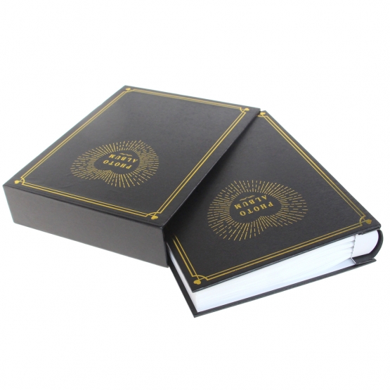 Fotoalbum na 200 fotografií čiernej typ F