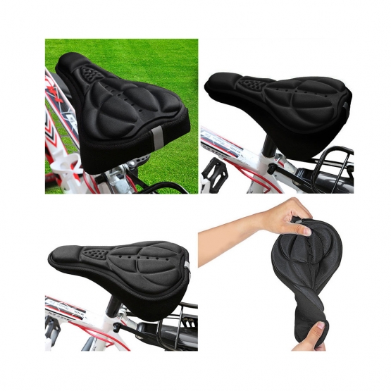 Mäkčený poťah na sedlo kolesa