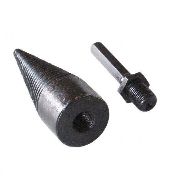 Kužeľový vrták na štiepanie dreva