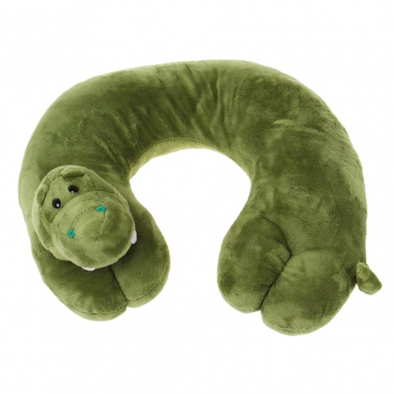 Cestovný vankúšik krokodíl