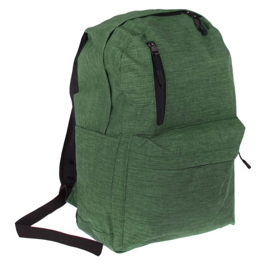 Batoh s náplňou školských potrieb zelený