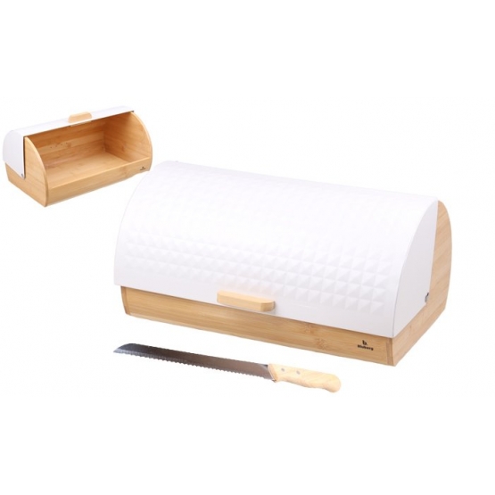 Chlebník BB-2148 biely