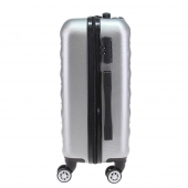 Sada 3 kufrov škrupinových LA2 sivá