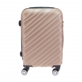 Sada 3 kufrov škrupinových LA3 béžová