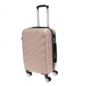 Sada 3 kufrov škrupinových LA3 béžová