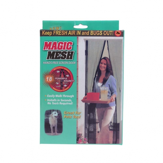 Magnetická sieť do dverí 210 x 100 cm