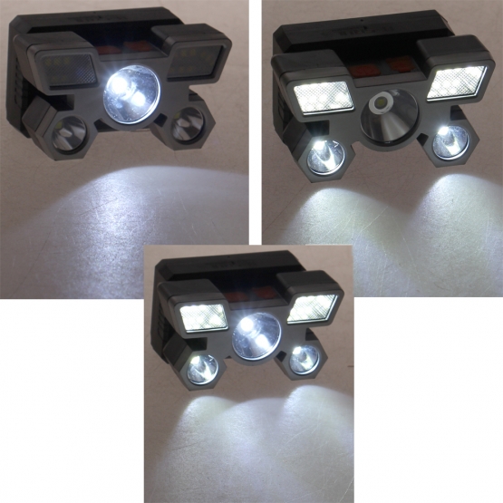 9LED dobíjacia čelovka XY501