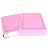 Fotoalbum na 200 fotografií ružové typ C