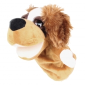 Plyšový maňuška na ruku psík var.2