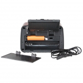 Prenosné 3pásmové solárne rádio GOLON hnedé