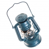 Petrolejová lampa 19 cm modrá