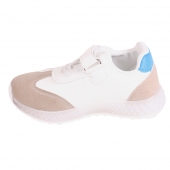 Detské tenisky svietiace so špičkou modročervenej var.1