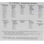 Súprava vrtákov a bitov 246 dielov