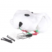 Nafukovací snehuliak s LED osvetlením