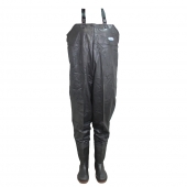 Brodiace nohavice prsačky čierne 42