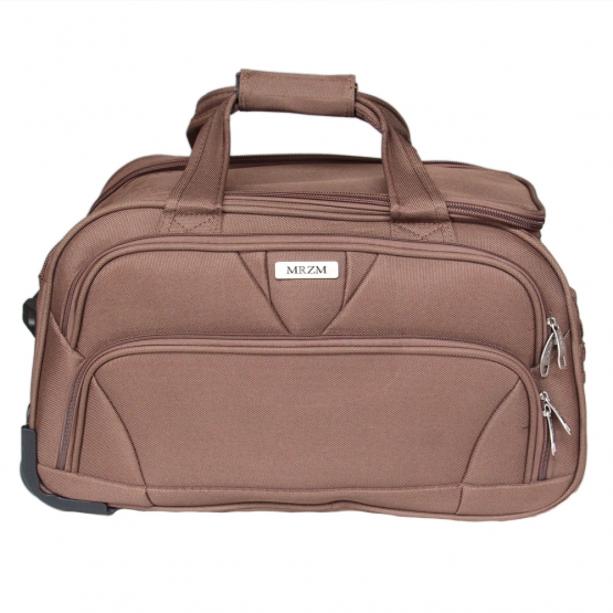 Cestovná taška na kolieskach MRZM hnedá veľká