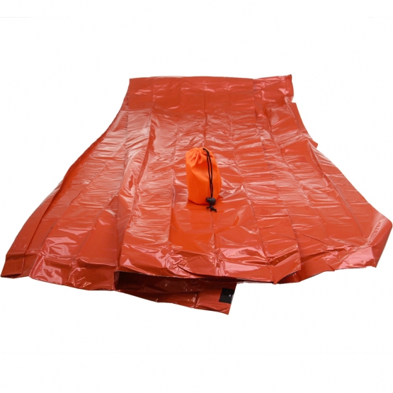 Núdzový outdoorový termálny spací vak