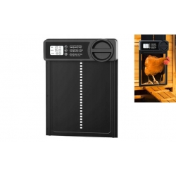 Automatické dvere do kurníka s časovým regulátorom