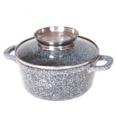 8-dielna sada keramických mramorových hrncov