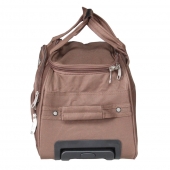 Cestovná taška na kolieskach MRZM hneda malá