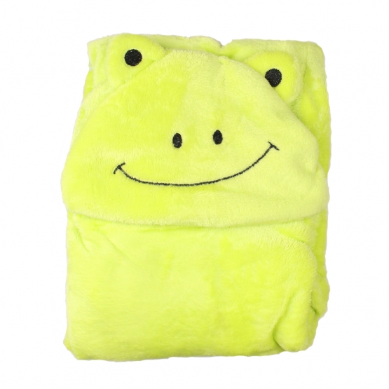 Detská deka Happy Baby zelená - žabička