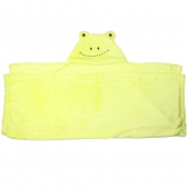 Detská deka Happy Baby zelená - žabička