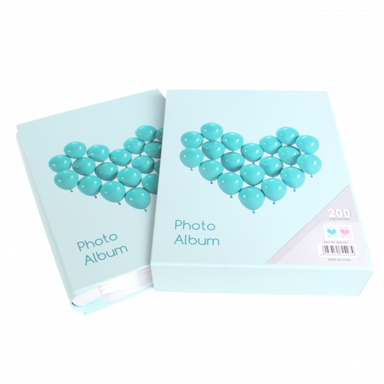 Fotoalbum na 200 fotografií balónkové srdce