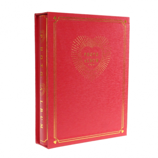 Fotoalbum na 200 fotografií červené typ F