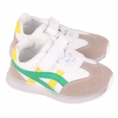 Detské tenisky svietiace so špičkou žltozelenej var.2