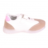 Detské tenisky svietiace so špičkou modro-ružovej var.1