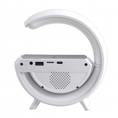 Múdra bezdrôtová nabíjačka s reproduktorom