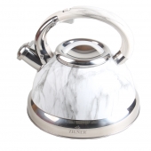 Kovová kanvica 3l biely mramor