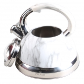 Kovová kanvica 3l biely mramor