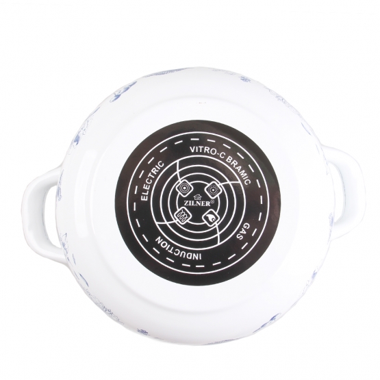 6-dielna sada smaltovaných hrncov ZL-8726